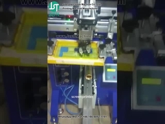 Metal kabuğu için silindir şekli baskı eğri ekran yazıcısı