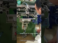 Düz madde için eğri ekran yazıcısı