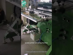 Keramik için eğri ekranlı yazıcı baskı logosu