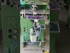 Plastik şişe için elips şekli basan eğri ekran yazıcısı (11)