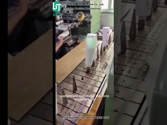 Plastik şişe için elips şekli basan eğri ekranlı yazıcı