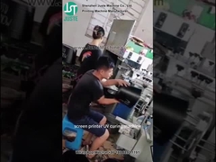 Plastik kova için elips şekli basan eğri ekranlı yazıcı