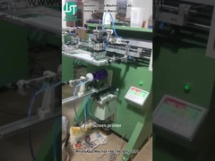 Keramik şişe için silindir şekli basan eğri ekranlı yazıcı