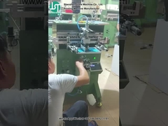 Metal çubuk için silindir şekli basan eğri ekran yazıcısı