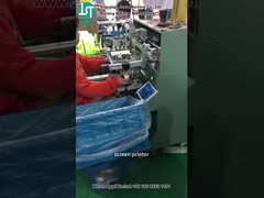 Metal kabuk için silindir şekli basan eğri ekran yazıcısı (2)