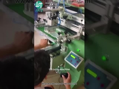 Plastik kabuk için silindir şekli basan eğri ekran yazıcısı (5)