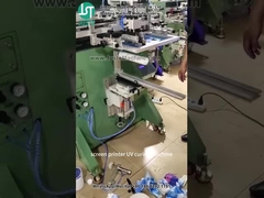 Plastik tüpler için silindir şekli basan eğri ekran yazıcısı (2)