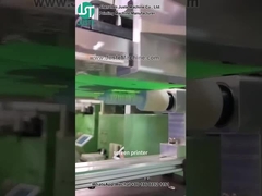 Injeksiyon şırınğı için eğri ekranlı yazıcı baskı logosu 1