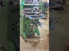 Kavisli ekranlı yazıcı cam şişe için logo baskı